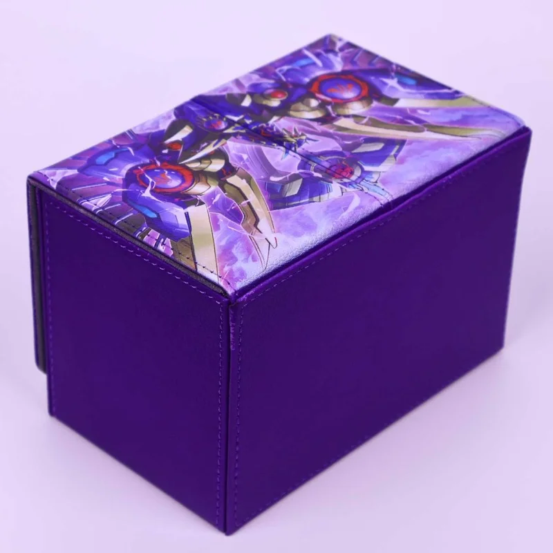 Raidraptor-Rising Rebellion Falcon Yu-Gi-Oh! Card Case Diy Quality Leather Action Toy Figures Game Collection Storage Box Gift