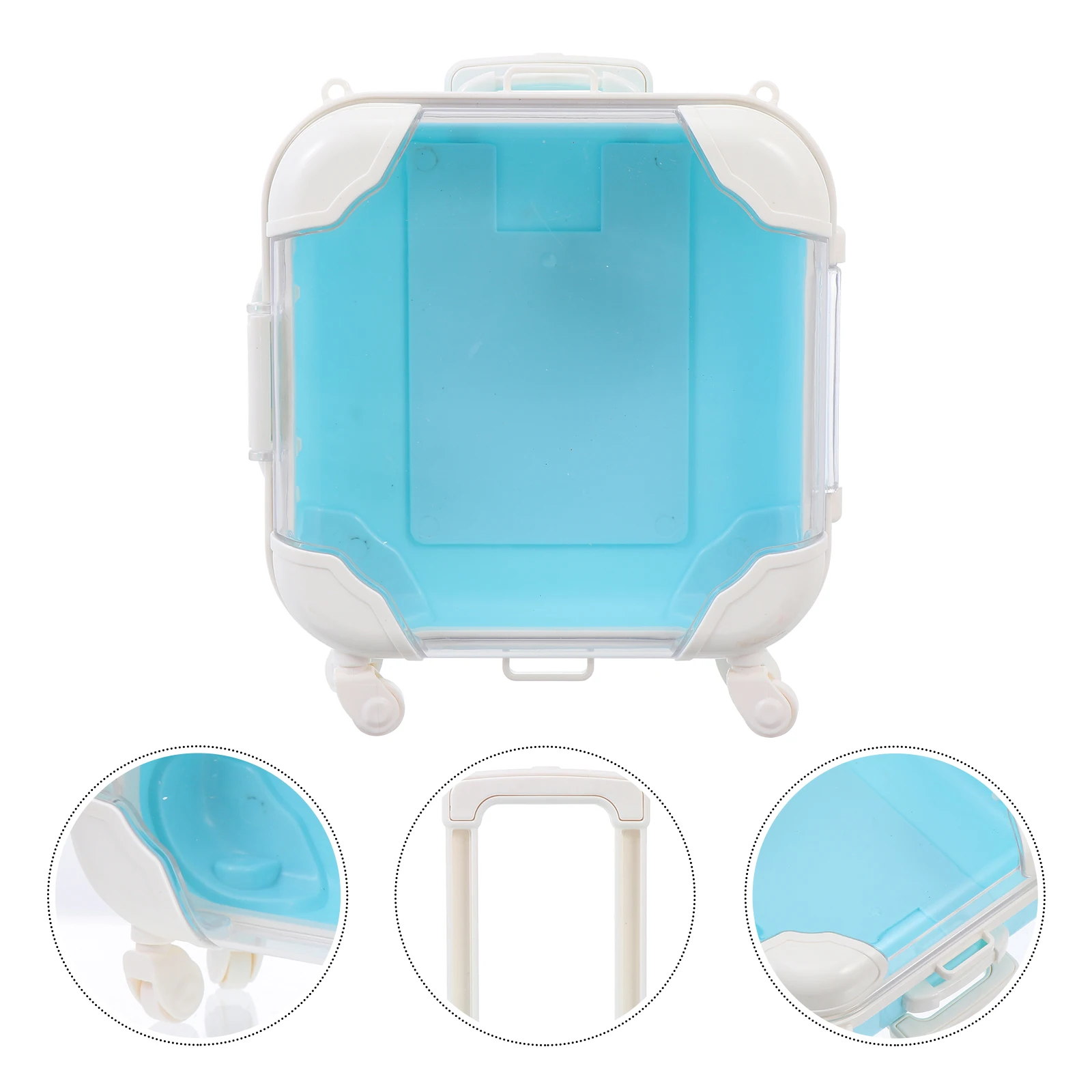 1 قطعة صندوق تخزين الرموش الإبداعية كاذبة لاش المنظم ماكياج اكسسوارات الحاويات دائم ضوء تصميم رائع للنساء