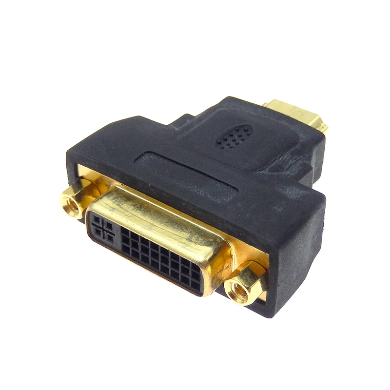 DVI to HDMI-compatible Adapter Converter HDMI Male to DVI 24+5 Female Converter Adapter 1080P For HDTV Projector Monitors