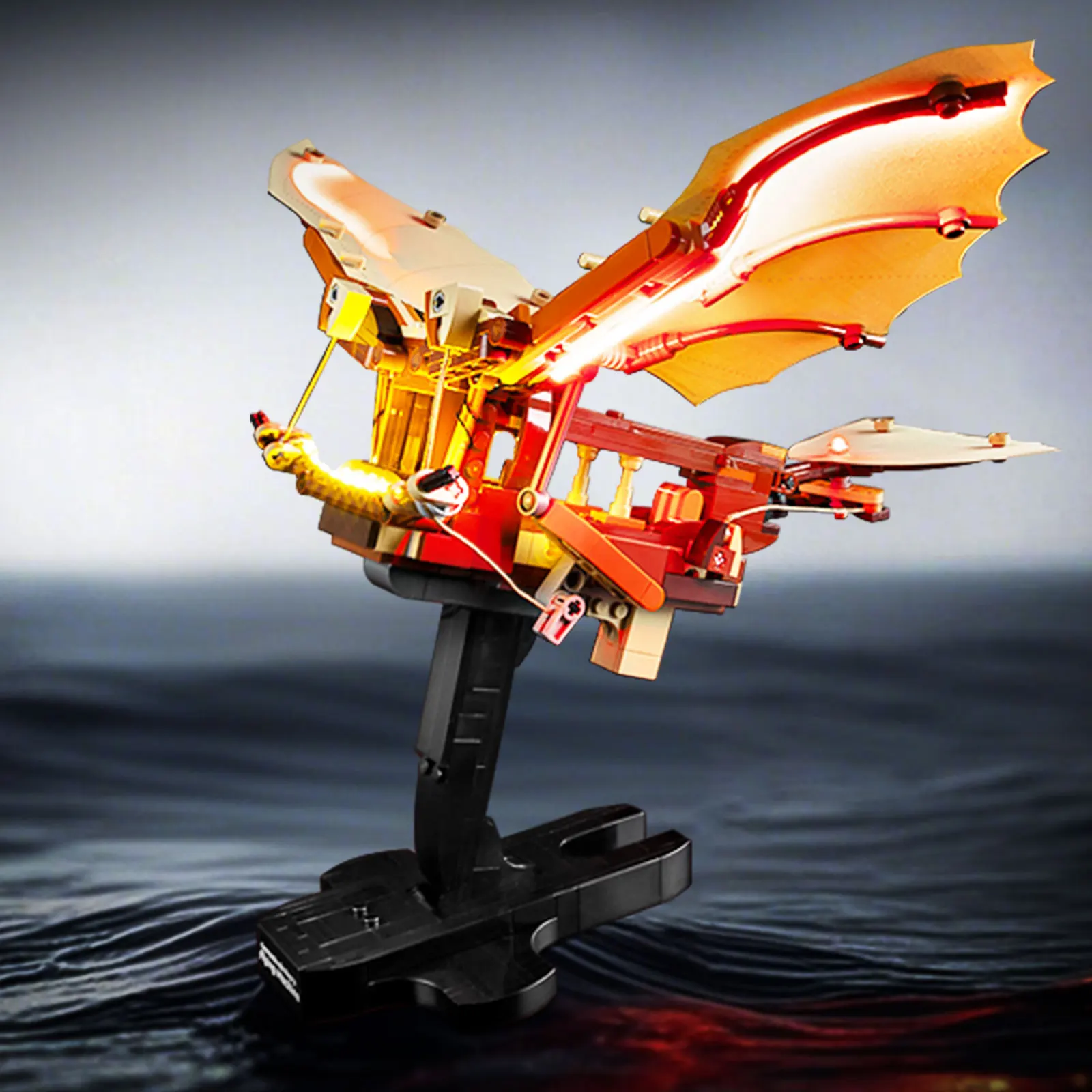 LED-Beleuchtungsset passend für LEGO Leonardo Da Vincis Flugmaschine 10363 Bausteine