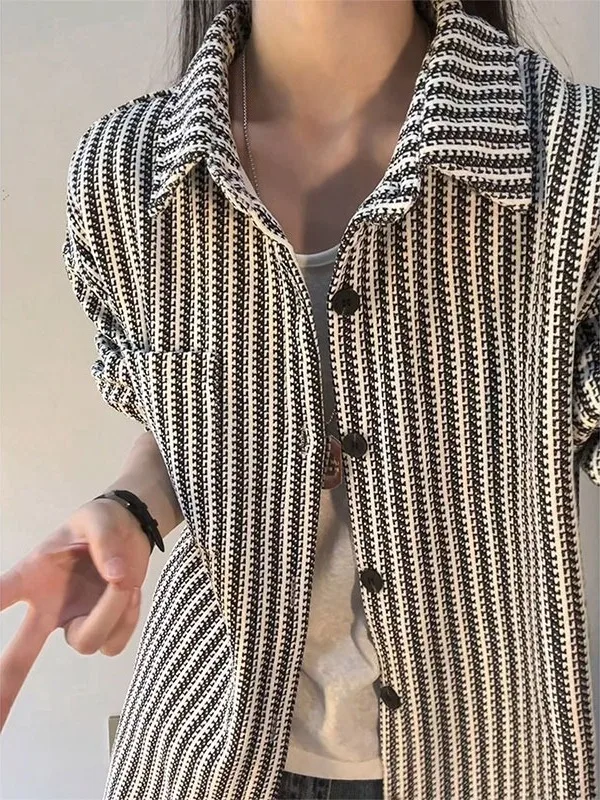 

Мужская осенняя куртка Fibone Pattern с узором, утепленная, с эффектом цветовых блоков и полосок, для осенних температур