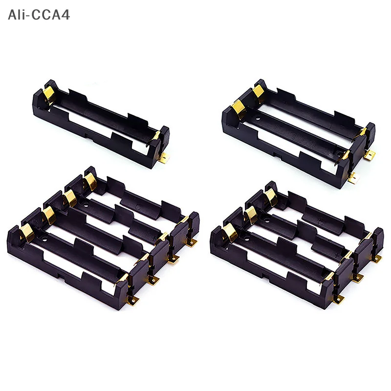 

CCA4-1/2/3/4 Sessions 3.7V 18650 Chip Gold Plated Battery Organizer With Copper Pin Rechargeable And Reusable Eco Friendly