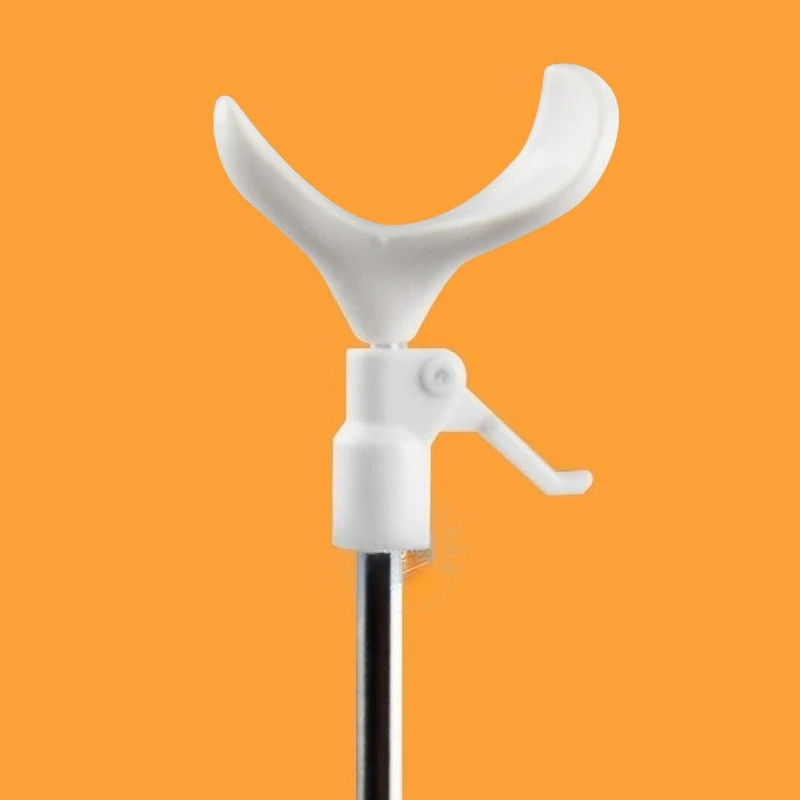 The New Hot-selling Adjustable Height Doll Stand White Plastic Display Stand Simplicity Versatile Compact and Portable