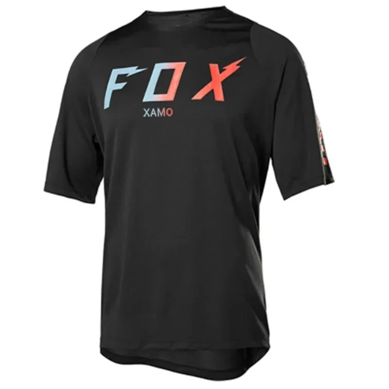 

Breathable BMX Mountain Bike Jersey for Men with FOX XAMO Design