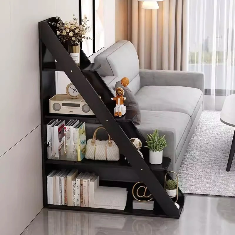 

Simple modern living room shelf floor shelf bookcase display sofa partition