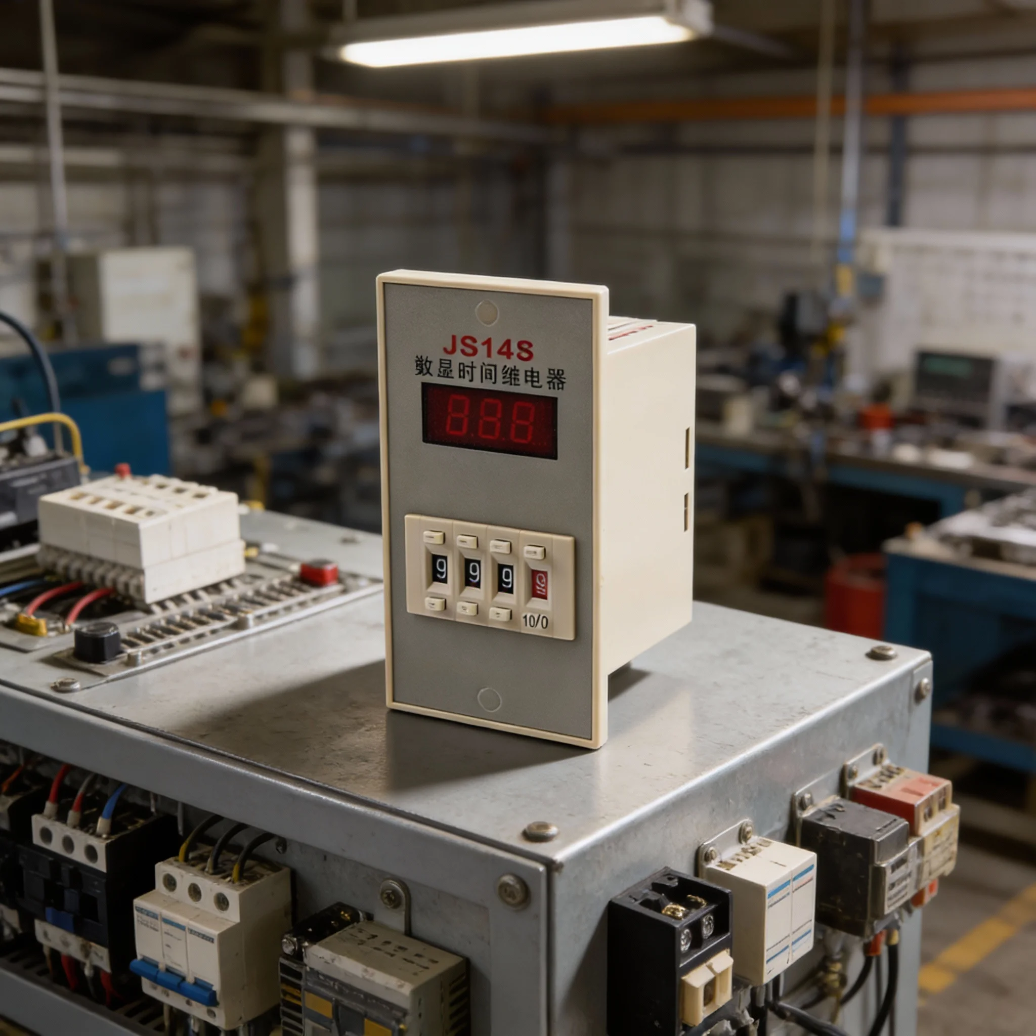 

1 шт. Многофункциональный JS14S переменного тока 220 В 380 В с цифровой программируемой задержкой с розеткой для заводских мастерских