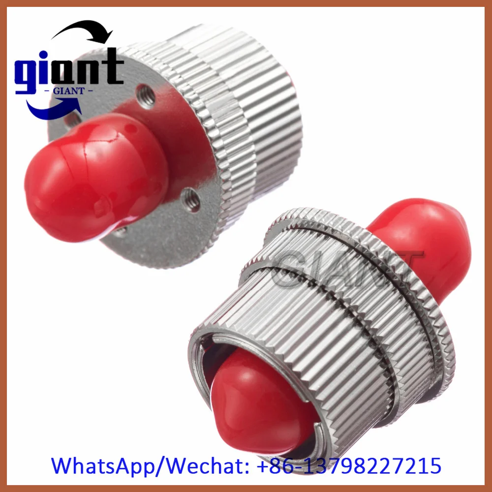5Pcs FC/UPC FC/APC Adjustable Fiber Optic Attenuator 0-30dB Adjustable Adapter Simplex Singlemode Fiber Adaptor Connectors