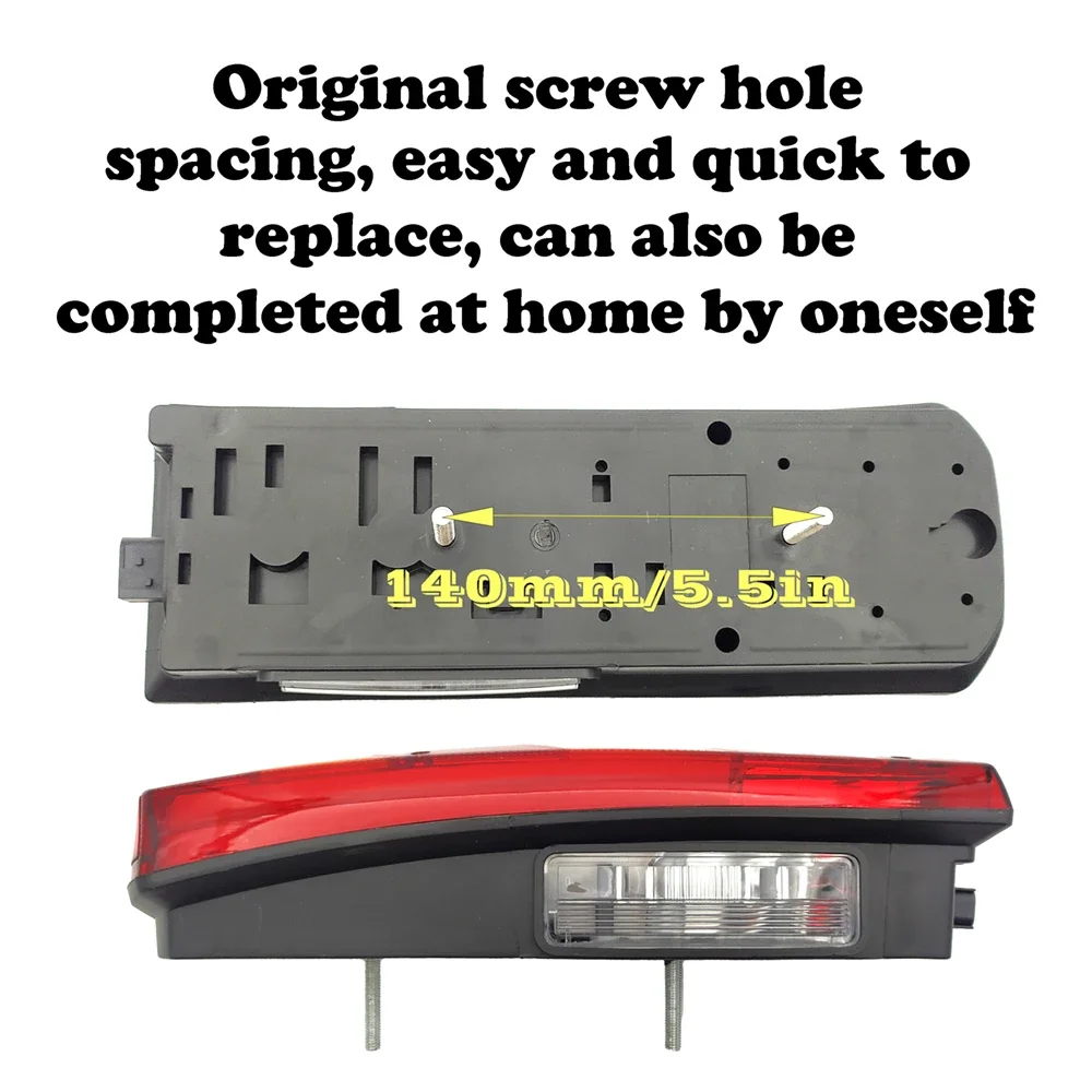 1 Tail Light Assembly Suitable for Mercedes Benz Atego Actros Series Truck Trailers MP4 Truck Need to Install Bulb