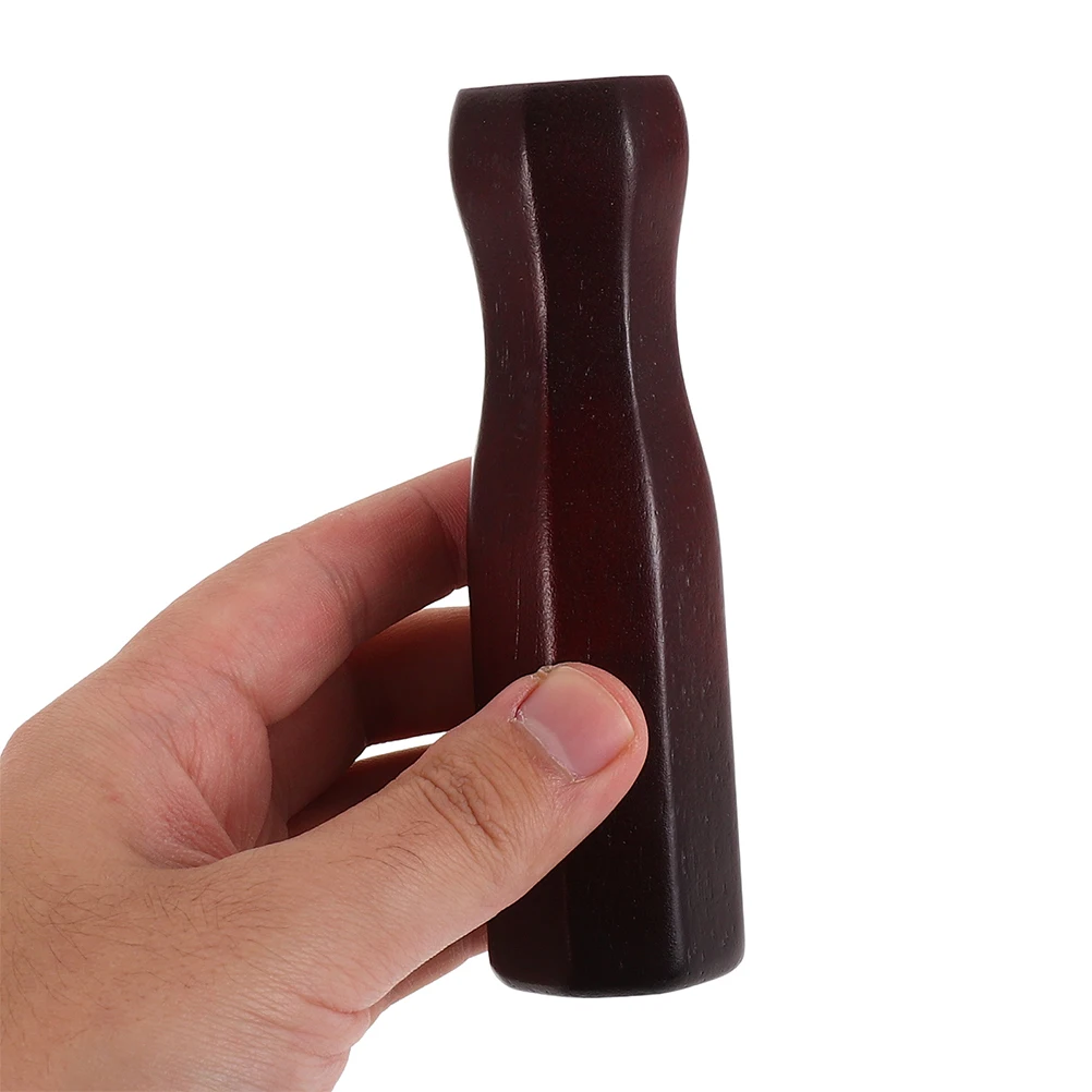 

2pcs Wooden Foosball Handles Octagonal Design Durable Grip Replacement For Soccer Machine Indoor Accessories Mini Poles Handles