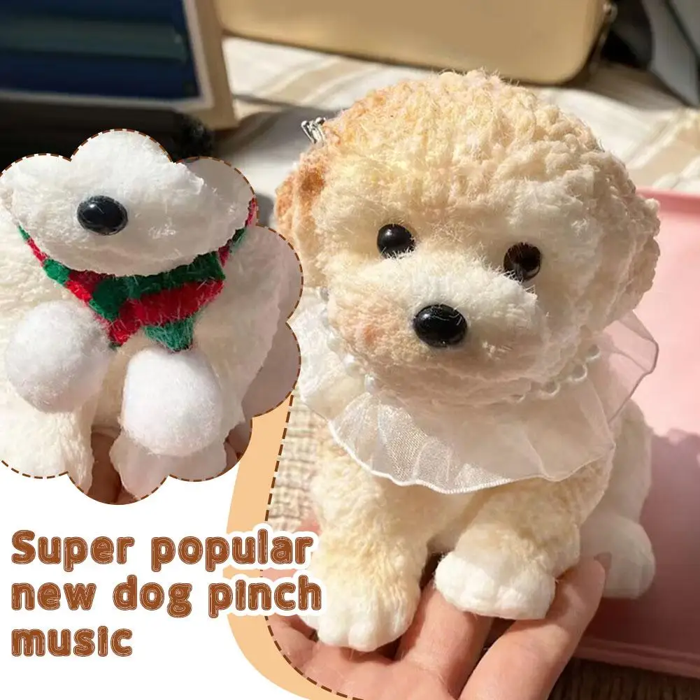 Teddy Bear Squeeze Toys TPR Big Dog Three-dimensional Stress Pinch Toys Cute Pinch Relieving Toy Toys Super Doll Relaxing T U0Y3