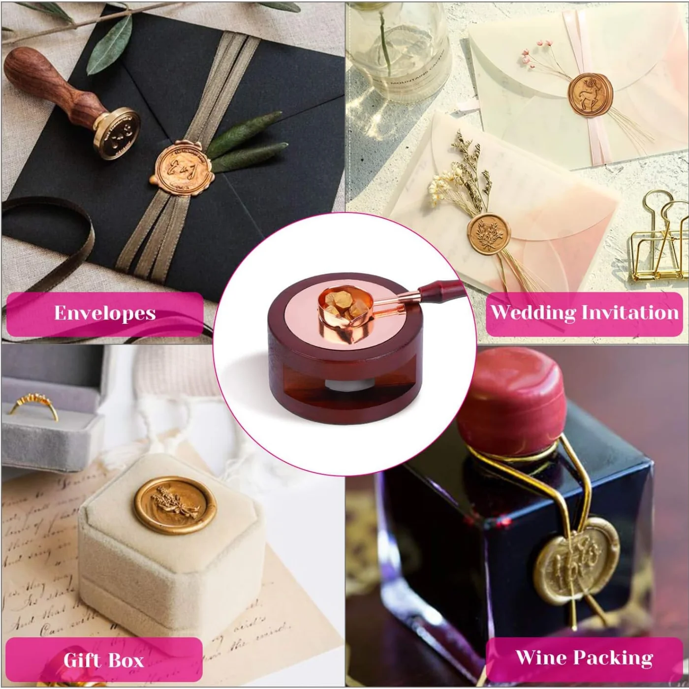 Thumbnail 4 - #38 Envelope Seals Sale