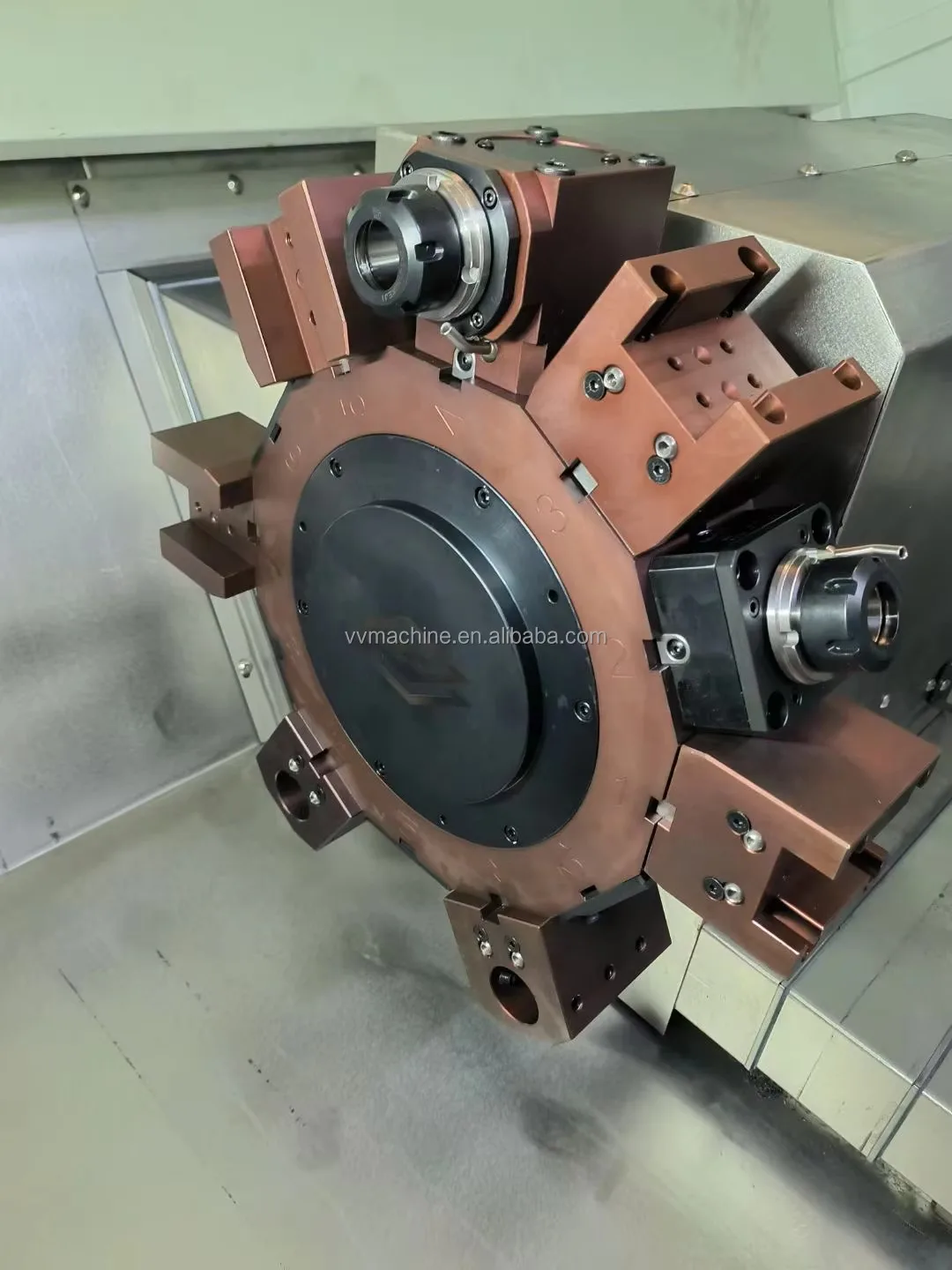 VV HINE Ck6130 Cnc مخرطة أفقية مسطحة Hine سرير مائل تحول مركز معدني جديد Gsk متوسط التحمل بما في ذلك المحرك