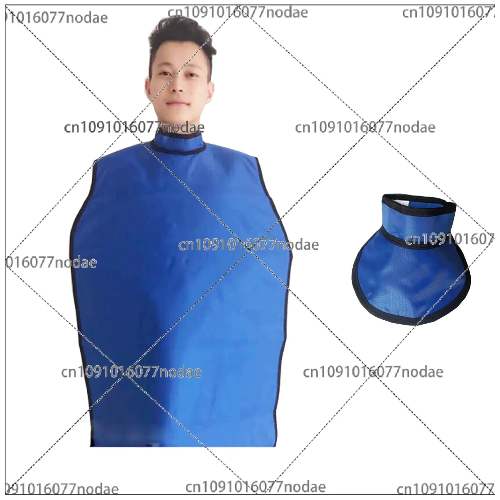 BL-114 0.5mm PB Adult Xray Protective Lead Apron with High Collar for X-ray Radiation