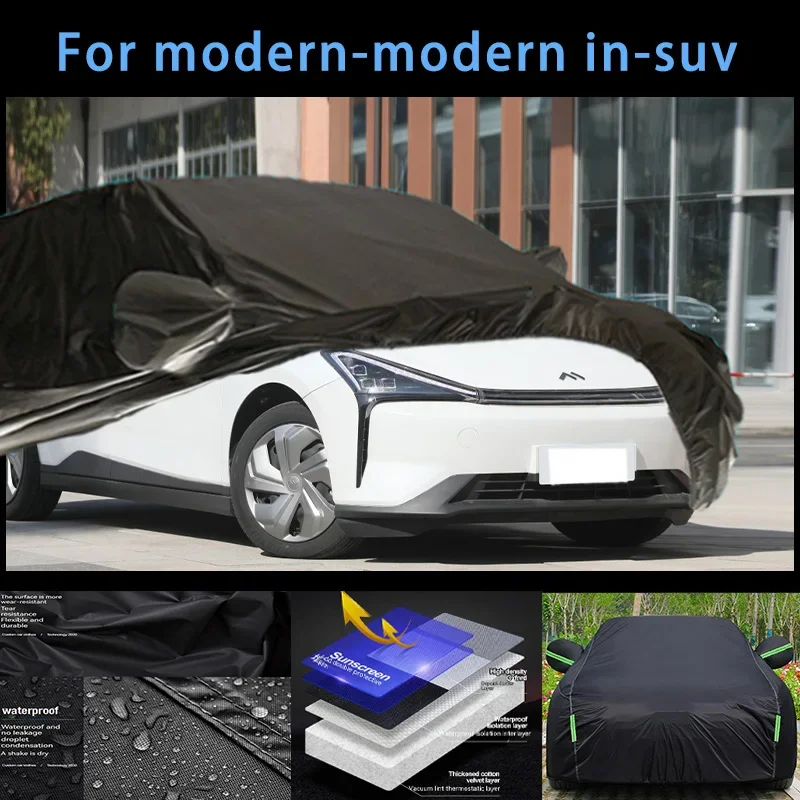 

For modern-modern in-suv Outdoor Protection Full Car Covers Snow Cover Sunshade Waterproof Dustproof Exterior Car accessories