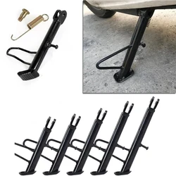 Scooter E-Bike ATV Motorcycle Adjustable Kickstand Side Stand Tripod Holder Universal Parking Racks Scooter Support Foot