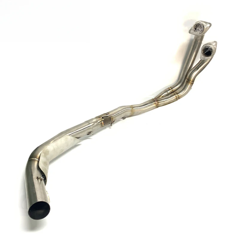 

Hot selling Stainless Steel Motorcycle Front Pipe for 660 2022+ Exhaust Header 48MM Muffler