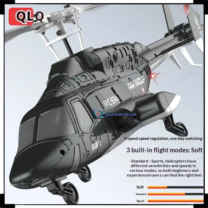 

Remote Control A61 Remote Control Aircraft Four Channel Simulation Little Flying Wolf Helicopter Pressure Controlled High