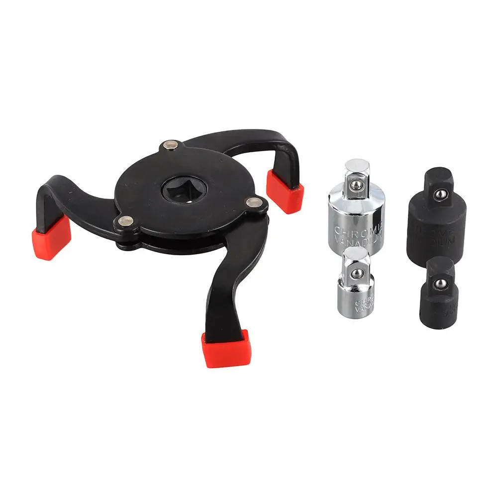 Universal 3 Jaw Oil Filter Remover Tool Cars Oil Filter Removal Tool Interface Special Tools Oil Filter Wrench Tool Auto Repair