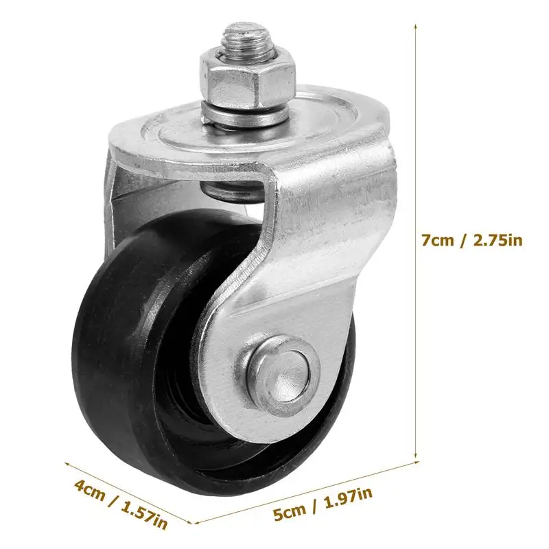 Caster Wheels Caster Wheel Front Wheel Replacement Bearing Wheel Replacement Swivel Caster Roller Wheel For