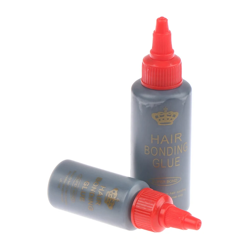 Professional 1oz/2oz Black Weft Hair Weaving Bond Hair Extension Bonding Glue image 4