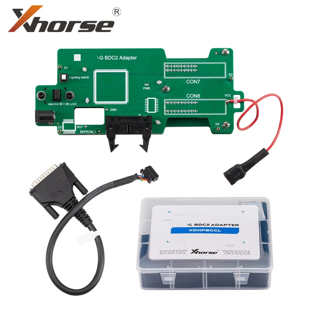 

Xhorse XDNPBGGL для BMW G серии BDC2 Адаптер для Key Tool Plus PAD VVDI2 MIDI Усовершенствованная версия для BMW G-Chassis-BDC2 License