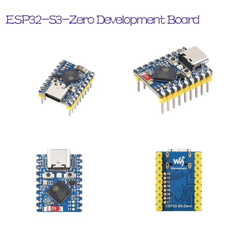 Waveshare ESP32-S3 Mini Development Board | Dual-Core 240MHz Processor | 2.4GHz Wi-Fi & Bluetooth 5 | Compact IoT MCU Module