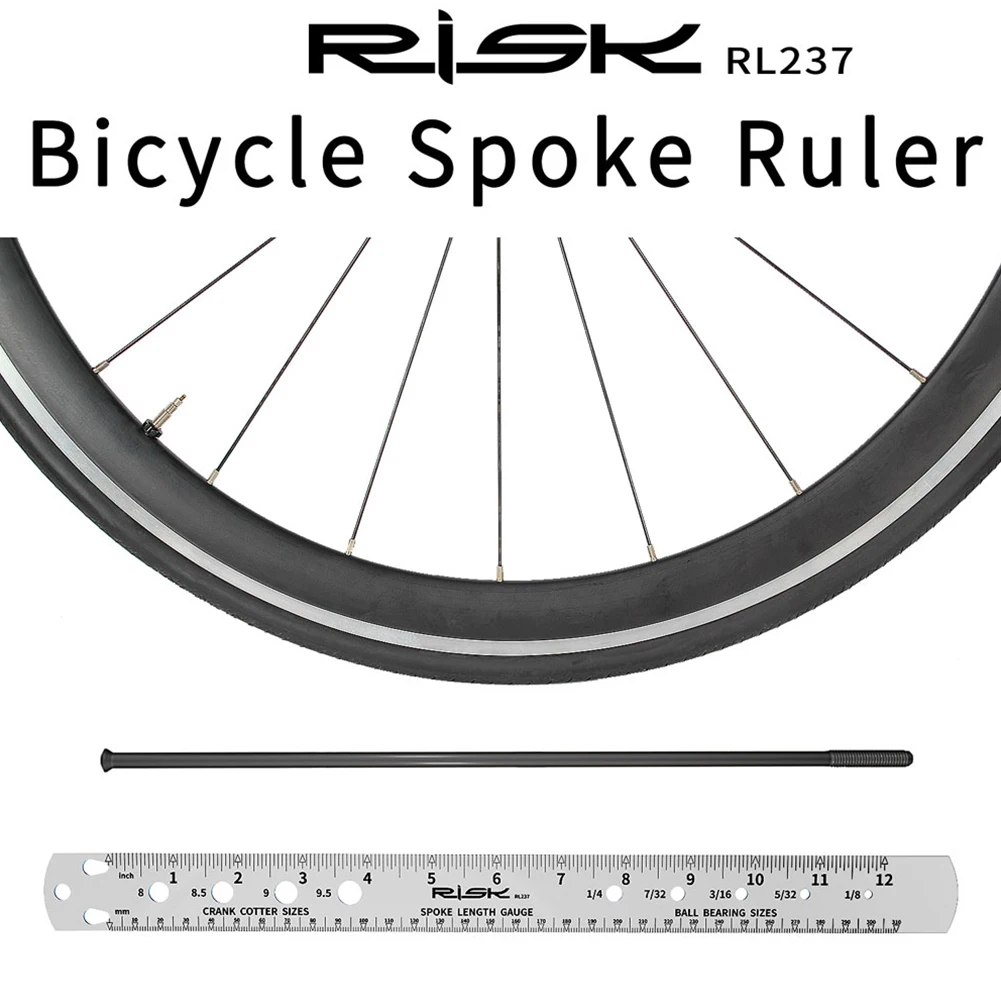 دراجة تكلم حاكم مزدوج الوجهين تحمل الكرة حاكم دراجة سلك أداة قياس