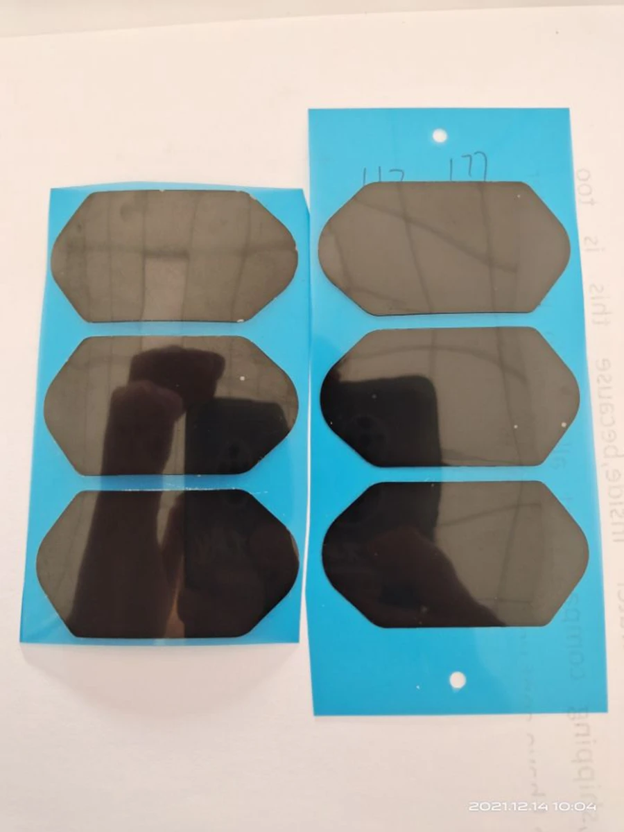 3/6/12PCS Replacement Black Film Sticker for 3D 4D Hifu Cartridge