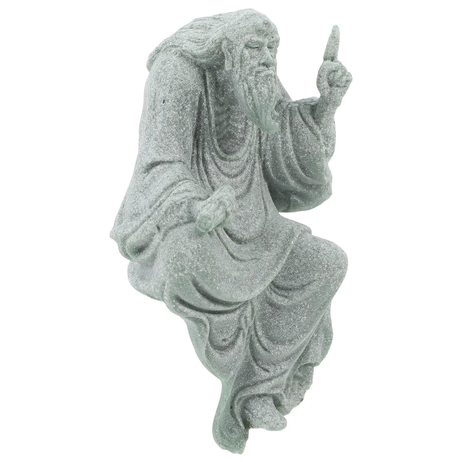 

1pc Mini Zen Garden Statue Sandstone For Bonsai Aquarium Terrarium Desktop Decor Buddha Sculpture Home Garden Stone Craft
