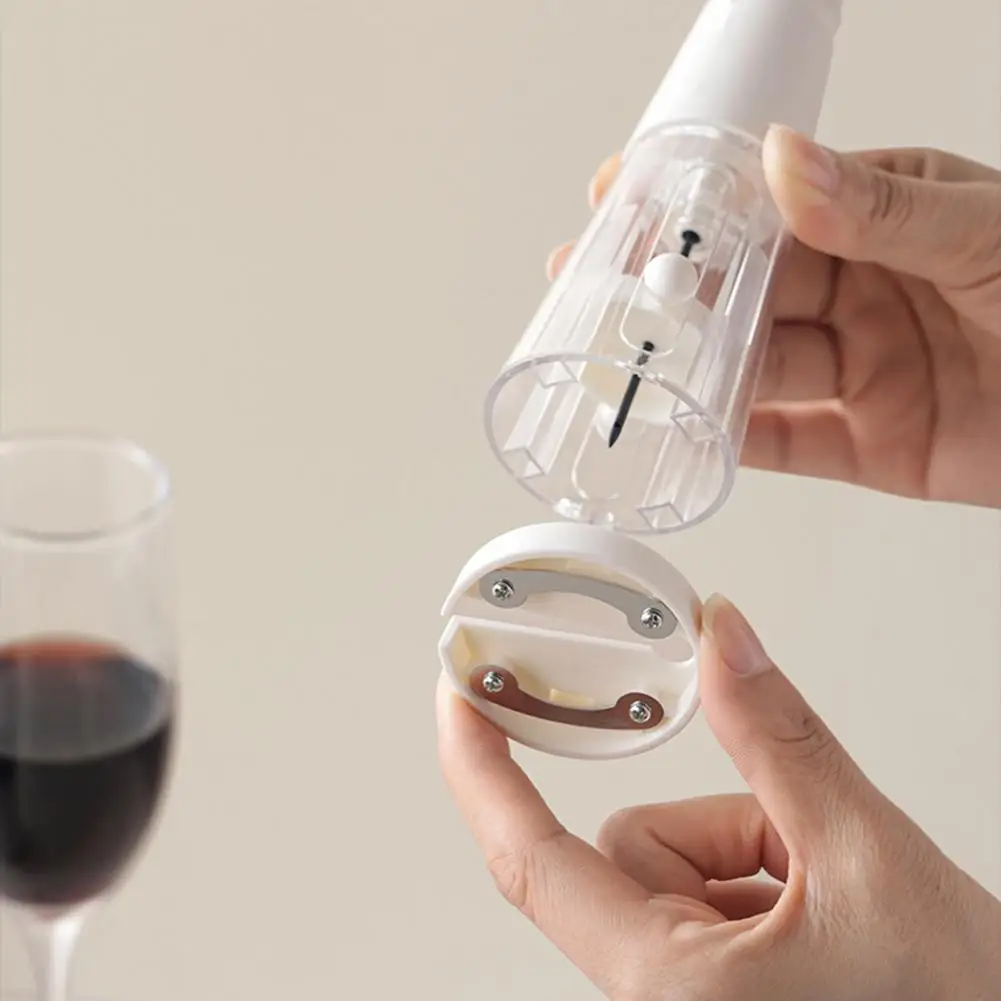 Wine Opener for White Wine Restaurant Bar Tool Air Pressure Wine Bottle Opener with Stainless Steel Spiral Ergonomic for Home