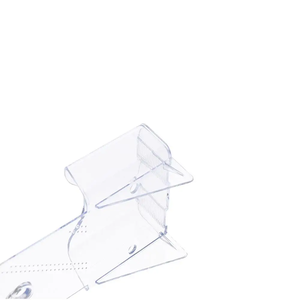 Booklet Plastic A6 Brochure Holder Acrylic Countertop Wall Mount Portable Clear Flyer Display Stand Women