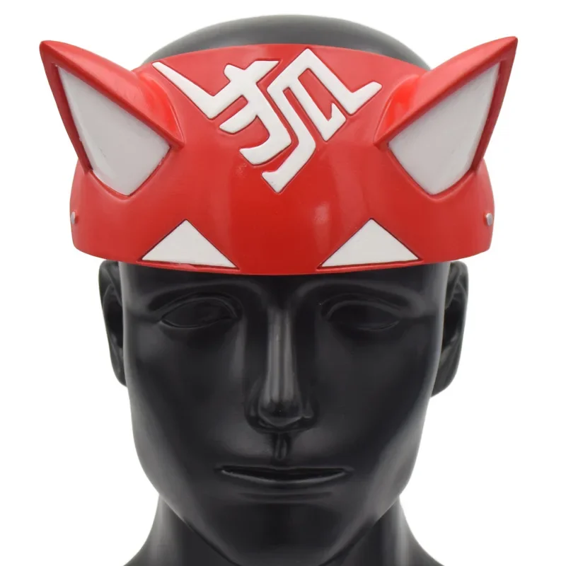 OW Kiriko Fox Halloween Mask for Adult Half Face Mask Masquerade Carnival Party Props Cosplay Accessories Resin Material