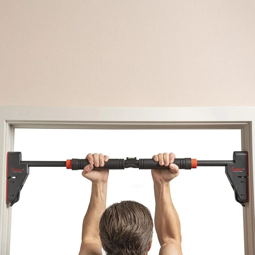 قضيب سحب للمدخل قابل للتعديل - شريط ذقن متعدد المقبض لتدريب القوة في صالة الألعاب الرياضية المنزلية #5