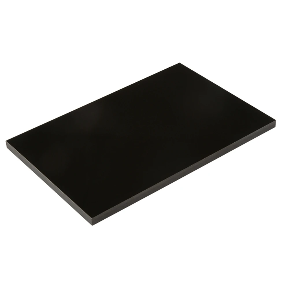 Acrylic Sheet Pure Black Opaque Cast Plexiglass Plastic Plexi Glass Board For Signs,display Projects Craft Customize Size