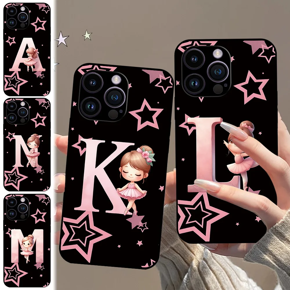 

Soft Silicone Phone Case for iPhone 14/15 (Pro/Pro Max/Plus) Exquisite Mobile Phone Shockproof Protective Cover Case Ideal Gifts