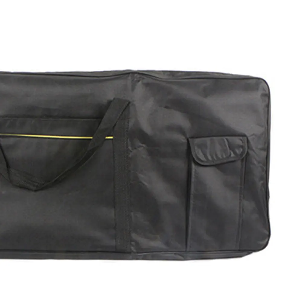 Large Capacity 61 Key Electric Piano Bag Polyester Piano Cover Bag For Wide Application Water-Proof Stylish Appearance