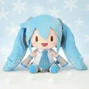Hatsune Miku Plüschpillium, Anime Plüschpuppe, Sofa -Ornamente, Zimmerdekoration, Geburtstagsgeschenk, neue Spitze, Kawaii, 32 cm 8 Hauptverkaufspuppe Miku -Puppe - №3