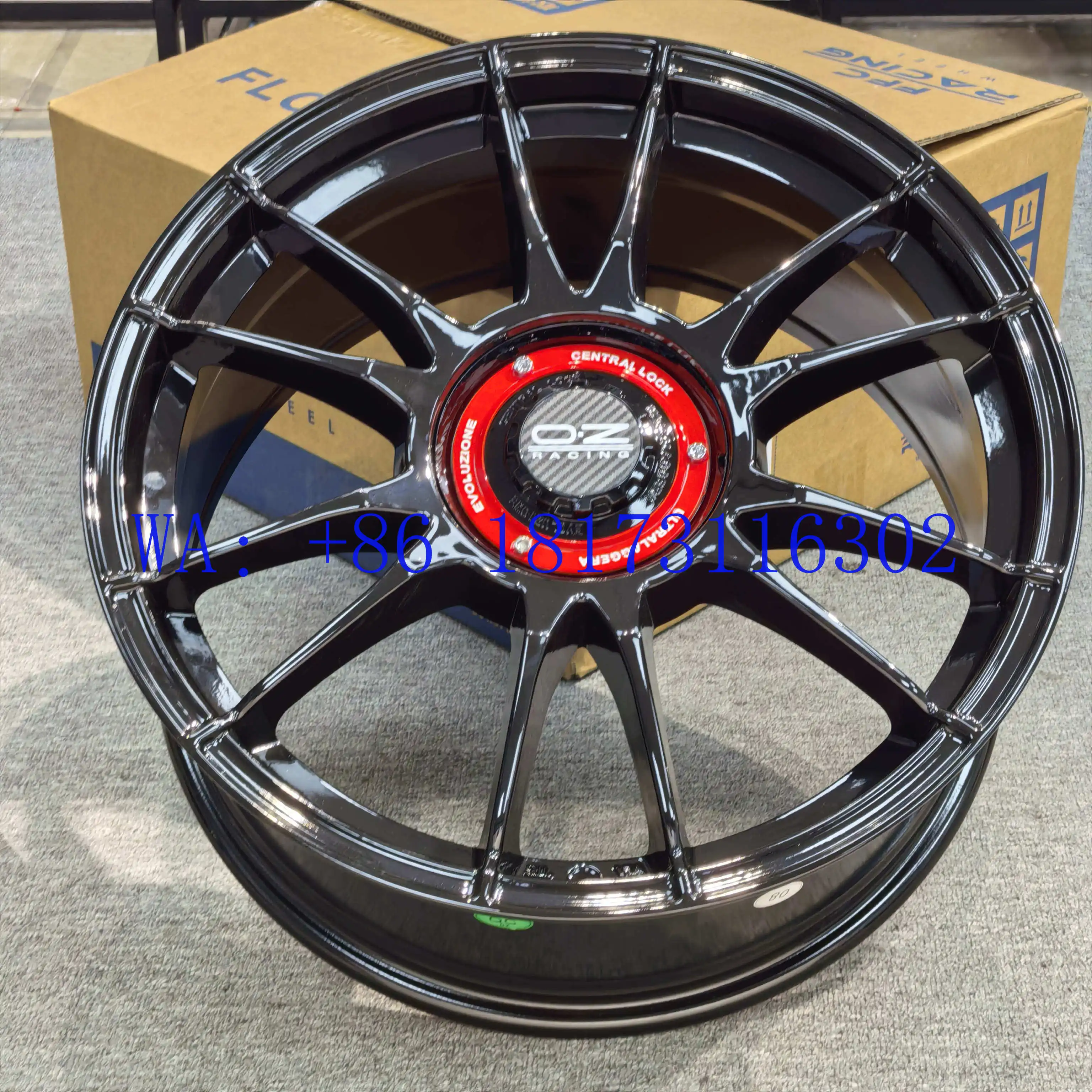 Hot Chrome 17  18  19  20 inch   spinning modified wheels for   Golf ID3miniR55 type Civic view 4