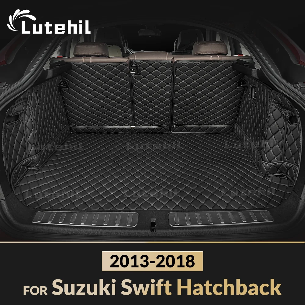 

Для Suzuki Swift Hatchback 2013-2018 17 16 15 14 авто полное покрытие коврик для багажника грузовой подкладка аксессуары для интерьера