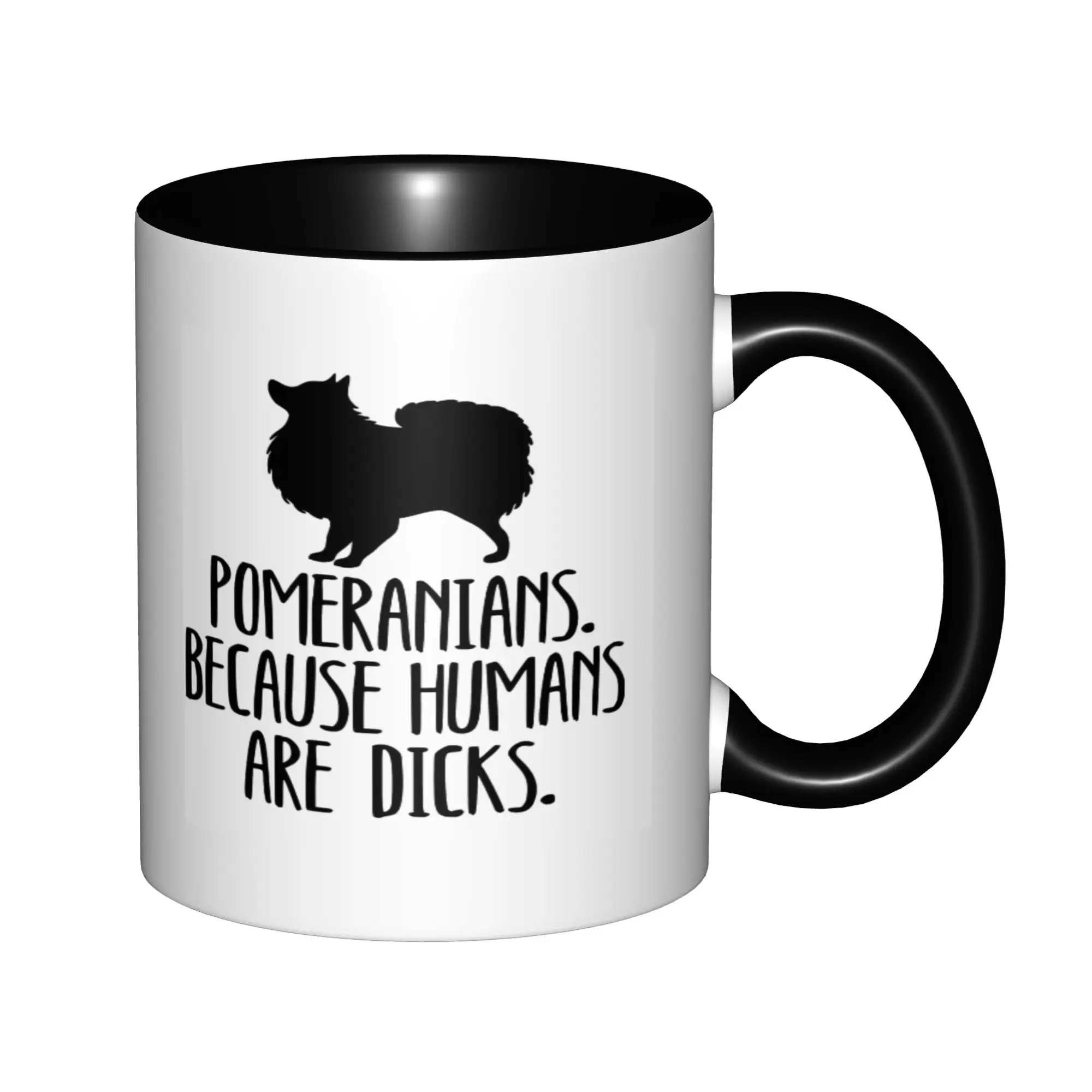 

Pomeranian Dog Lover Mom Dad Funny Pom Pomeranians Owner Gift Mugs For Birthday Coffee Mugs Ceramic Tea Cups 11oz