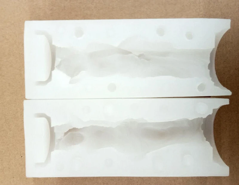 Cement Candle Holder Silicone Molds Candle Cup Mold Handmade Mold for Concrete Statue Candlestick Concrete Goddess Statue Molds