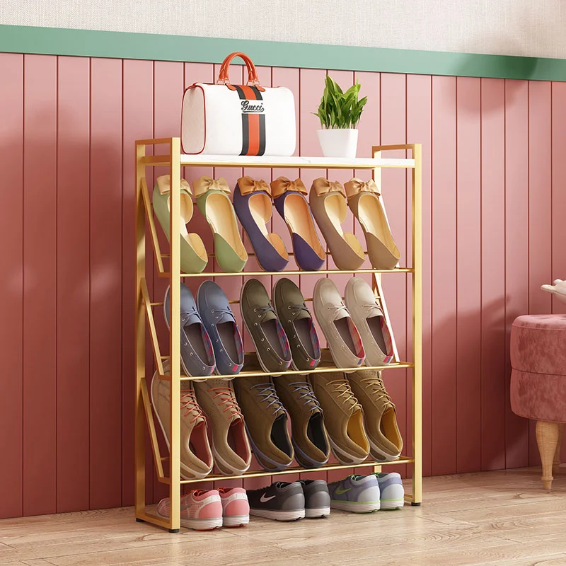 

Display Foldable Shoe Rack Organizer Storage Ultra Thin Entryway Wooden Shoe Rack Minimalist Armarios Almacenaje Room Furniture