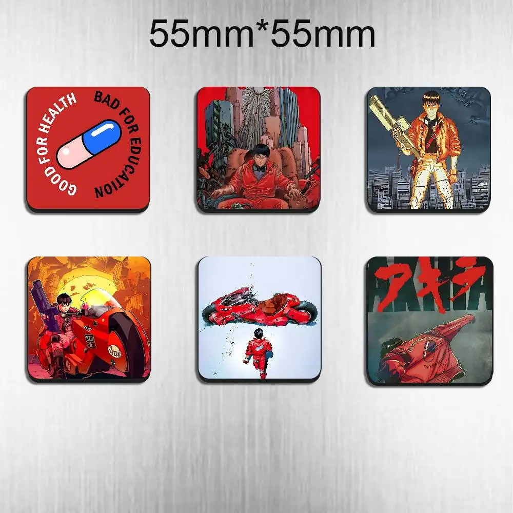 

cool Red jacket AKIRA Magnetic Sticker Fridge Magnets No Falling Off Fit for Refrigerators All Metal Surfaces Home Decor