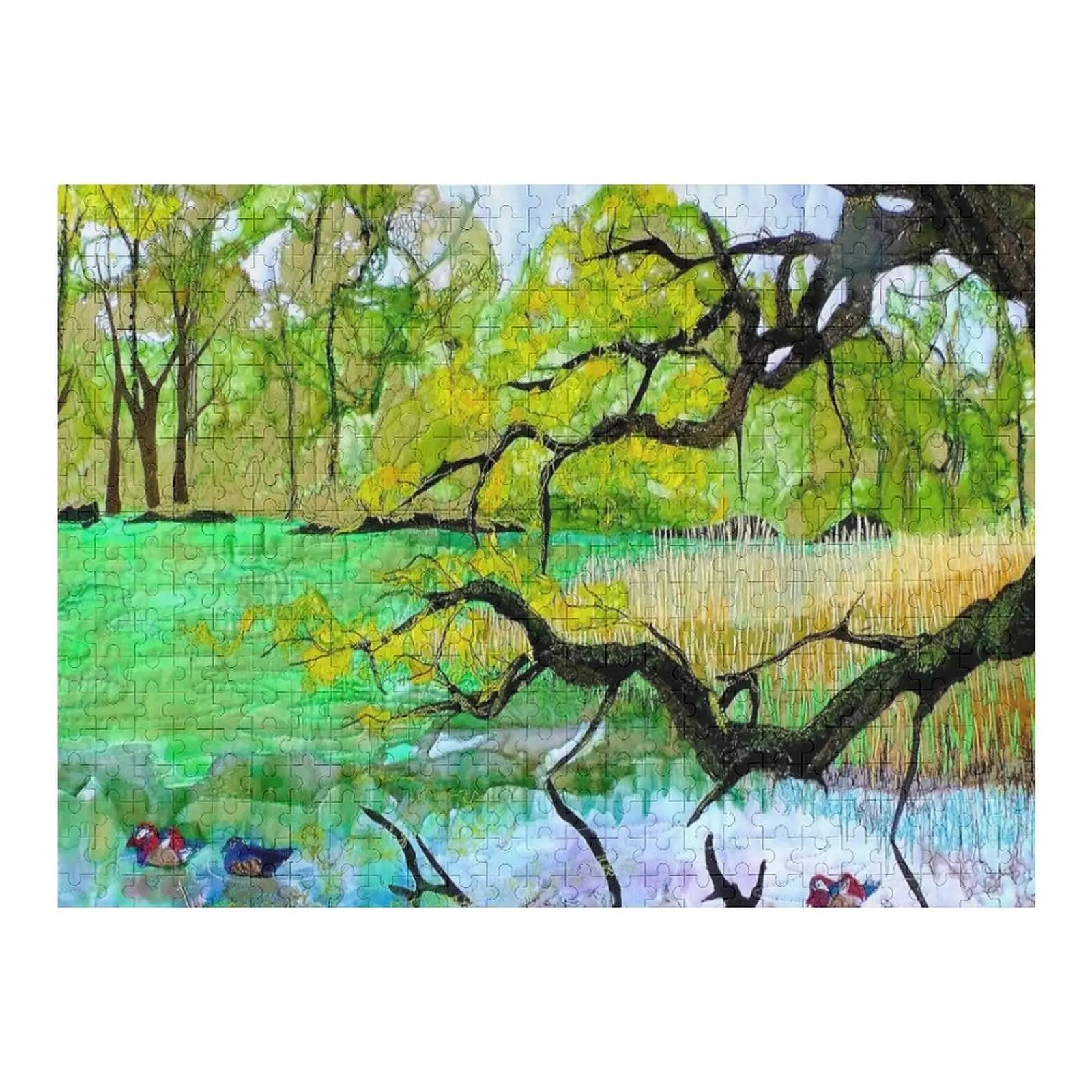 

Пазл Cannop Ponds, персонализированный подарок, персонализированная детская игрушка для взрослых, деревянная детская деревянная головоломка