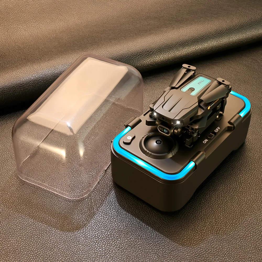 Xt3 fácil voar mini vr wifi fpv drone 4k fluxo óptico evitar obstáculos dobrável quadcopter com câmera dupla rc helicópteros brinquedos