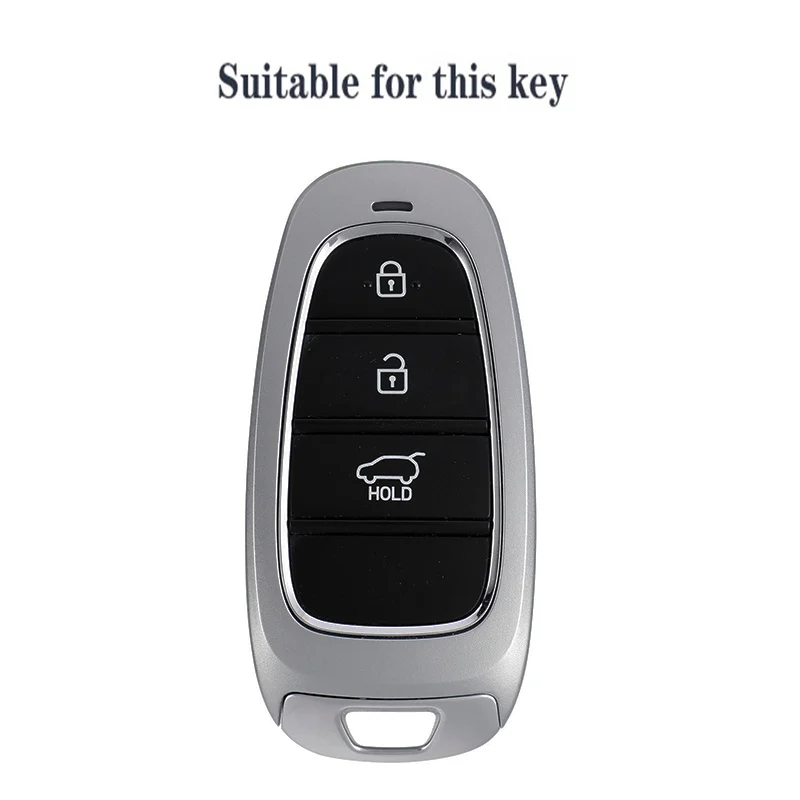 سيارة مفتاح بعيد حامل غطاء لشركة هيونداي توكسون سولاريس سوناتا الهجين NEXO NX4 سانتافي Dn8 2020 2021 2022 اكسسوارات