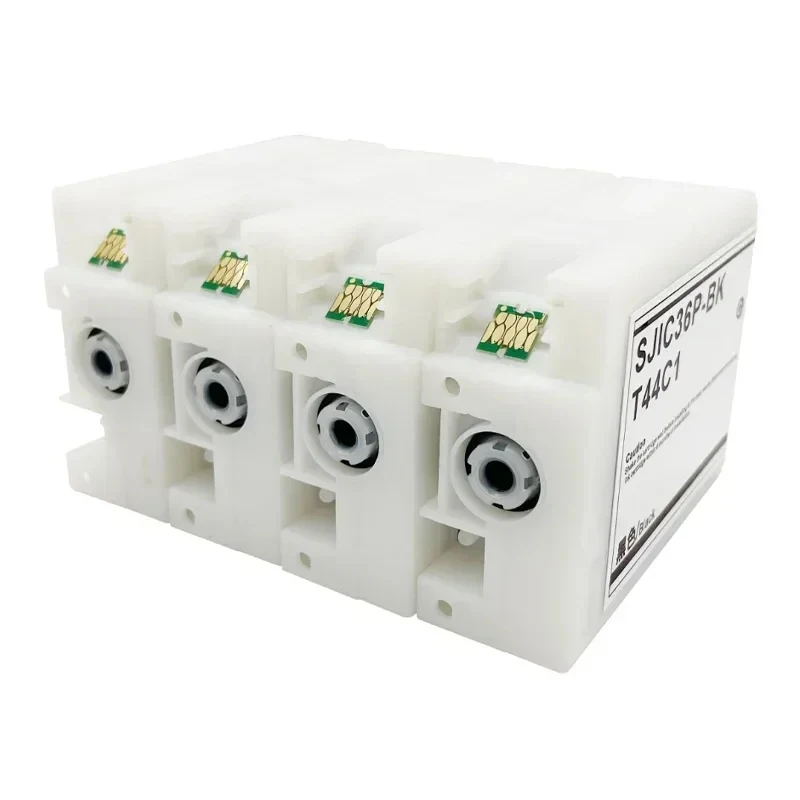 Europe T44C1 T44C2 T44C3 T44C4 Pigment Ink Cartridge for Epson SJIC36P CW-C6500AE 6500PE CW-C6500 CW-C6000 Label Printer