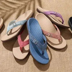 Sandalias planas familiares para mujer y hombre, zapatos sencillos de playa, chanclas planas Flops2023