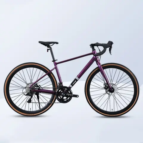 16/20 스피드 그래블 바이크 로드 바이크, 레이싱 자전거 휠셋, 장거리 MTB 로드 자전거, 알루미늄 합금 프레임셋, 700x32C
