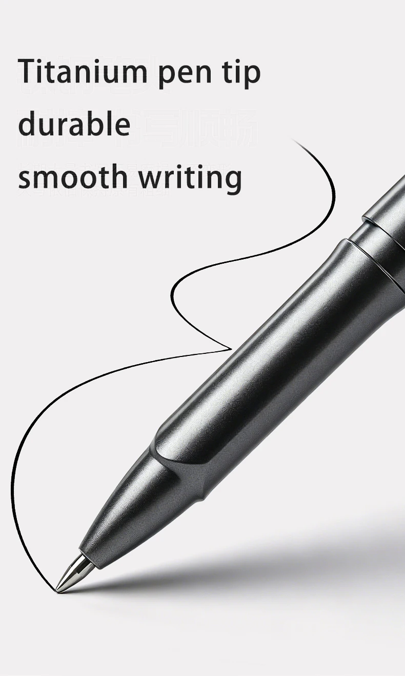 BAOKE Gelstifte mit hoher Kapazität, 0,5 mm/0,7 mm/1,0 mm Schreibstärke, schwarze Tintenfarbe, 4 Farbvarianten, für Büro, Geschäft und Schule – Detail 4